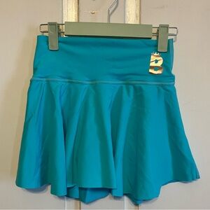 Blue Women's Tennis Skirt